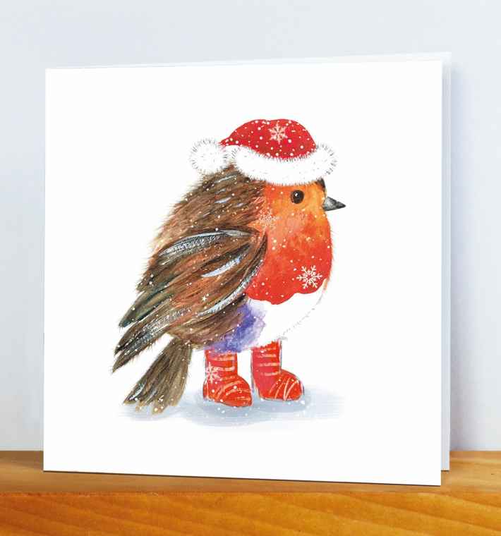 Red Wellies Plain Mantel