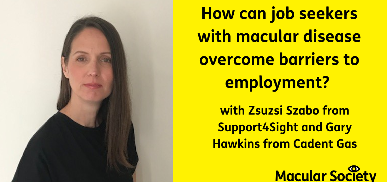 How can job seekers with macular disease overcome barriers of employment 