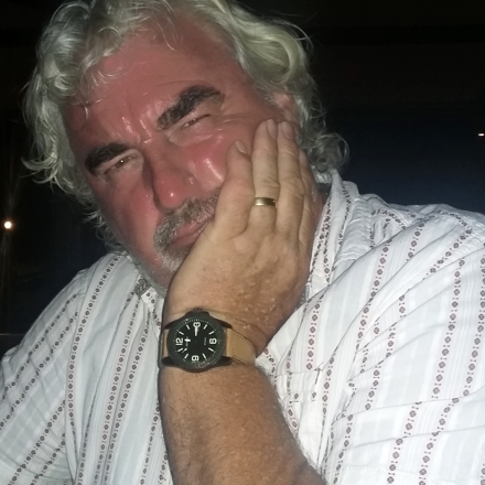 Dave looking at camera