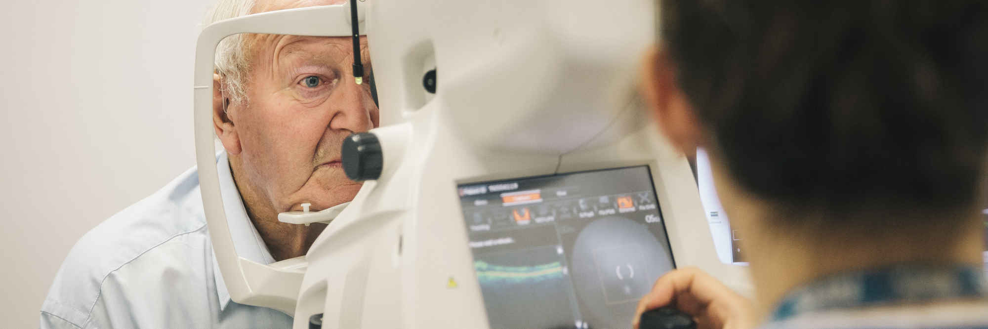 Optical coherence tomography (OCT) primary image
