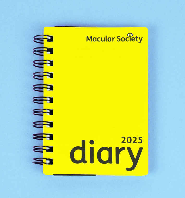 Yellow Diary Flat Lay Front