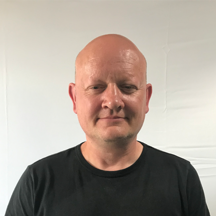 Staff member Colin portrait - Working Age and Young People 