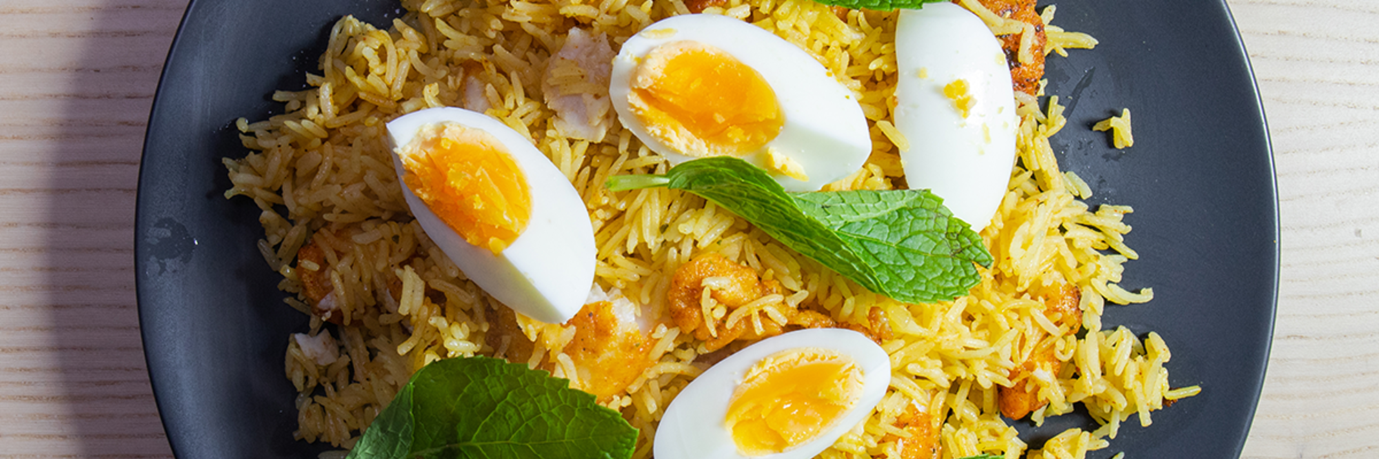 Kedgeree with dark leafy greens primary image